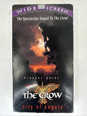 The Crow: City of Angels (VHS, 1997, Widescreen) - Image 1 of 4
