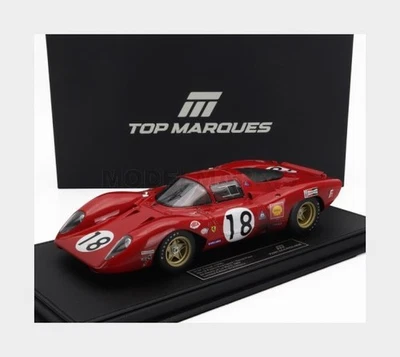 TOPMARQUES TOP130AD FERRARI - 312P 3.0L V12 COUPE TEAM SEFAC N 18 24h LE MANS DI - Immagine 1 di 2
