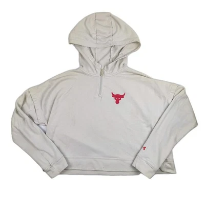 Sudadera con Capucha Under Armour Project Rock Terry Mujer S Guerrero Maná Pullover Foto 1 de 4