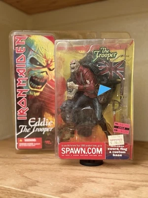 Iron Maiden Eddie The Trooper 6" Action Figure 2002 Mcfarlane Toys New - Image 1 of 4