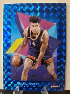 2024-25 Topps Finest Oso Ighodaro Common Blue Geometric Refractor /75 Suns - Picture 1 of 2