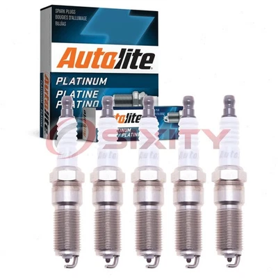 5 bujías Autolite Platinum para Chevrolet Colorado 2004-2012 3,5 L ta Foto 1 de 4