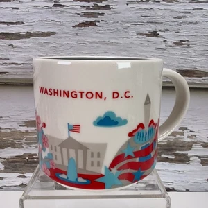 Starbucks You Are Here 2013 Collector Series Washington DC 14oz Kaffee Tee Becher - Bild 1 von 6