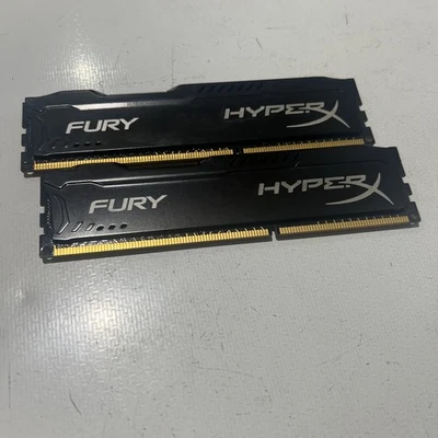 Kingston Fury HyperX HX318C10FBK2/8 2 x 4gb DDR3 240 Pin Memory Kit (8gb Total) - Image 1 of 4