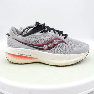 Saucony Triumph 21 S20882-30 Mens US 9 W Running Shoes Concrete Orange Sneakers - Picture 1 of 9