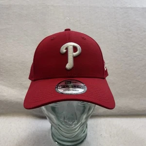 Philadelphia Phillies New Era 9FORTY Baseball Hat Red Adjustable Snapback Cap - Picture 1 of 9