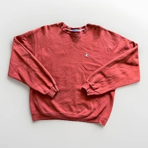 Vintage 90er Champion Athletic Reverse Weave Sweatshirt mit Rundhalsausschnitt Herren Größe Large rostfarben - Bild 1 von 10