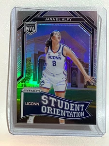 2025 Panini Student Orientation SO-5 JANA EL ALFY HOLO Prizm UConn SP - Bild 1 von 2