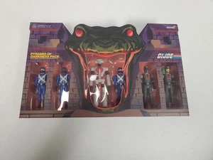 Neu SDCC 2023 Super7 ReAction GI.JOE Pyramid of Darkness Box Set !!! - Bild 1 von 4