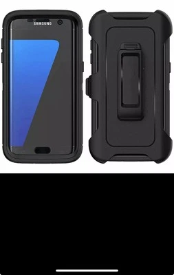 For Samsung Galaxy S7 Heavy Duty Case + Belt Clip + Screen Protector - Image 1 of 4