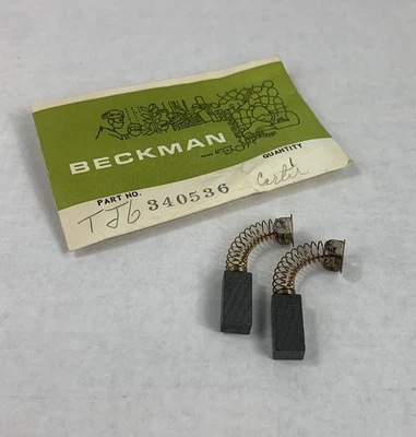 Paquete de 2 cepillos centrífugos Beckman 340536 TJ-6 6R Foto 1 de 4