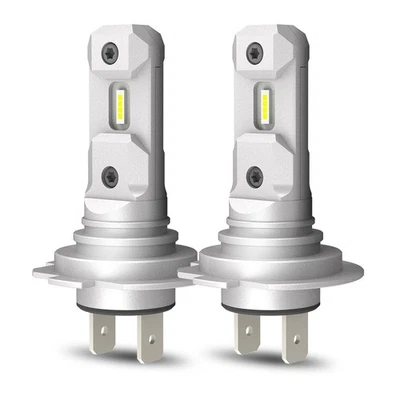 Kit de faros LED H7 2 PIEZAS bombillas alto bajo brillo haz lámpara súper blanco par CANBUS Foto 1 de 4