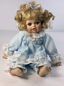 Vintage Wimbledon Collection Porzellan Puppe von Gustavo J. Wolff signiert C-0665 - Bild 1 von 11