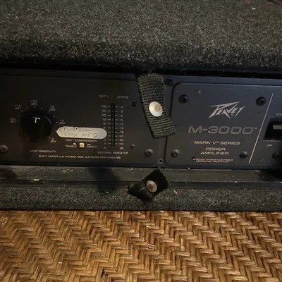 Peavey M-3000 Power Amplifier Tested Working Great Condition - Image 1 of 4