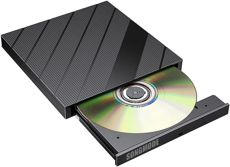 Lector de grabadora de unidad externa USB 3.0 y USB-C DVD CD RW para computadora portátil PC Mac Foto 1 de 4