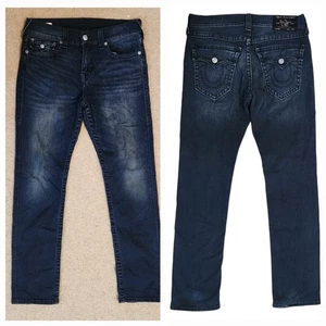 True Religion Jeans Geno Flap Pocket Big T, Herren Gr. 31, Slim Fit, Straight Leg - Bild 1 von 12