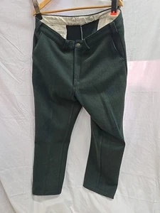 Codet Wool Cargo Pants Mens 42 x 33 Green Canada Hunting Outdoor Workwear - Picture 1 of 15