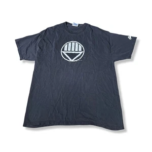 Camiseta Linterna Negra De Colección Para Hombre Talla Grande DC Comics Hanes Peso Pesado Y2K - Imagen 1 de 5