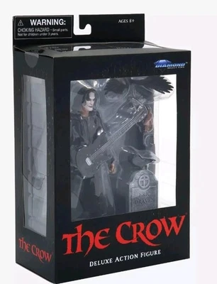 The Crow Eric Draven Deluxe Action Figure Diamond Select NEW Actor Brandon Lee - Image 1 of 3