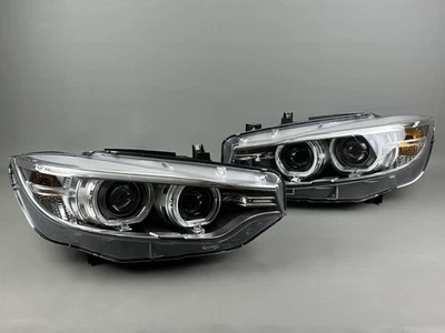 BMW M3 M4 F80 F82 2014-2017 SERIE 4 F32 JUEGO FAROS XENÓN IZQUIERDO Y DERECHO OEM Foto 1 de 4