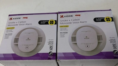 2-- DETECTOR DE HUMO Y MONÓXIDO DE CARBONO KIDDE 900-CUDR-V FIREX CON ALARMA DE VOZ Foto 1 de 4