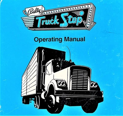 Bally Truck Stop Pinball Machine Game Manual Schematics ORIGINAL - Image 1 of 3