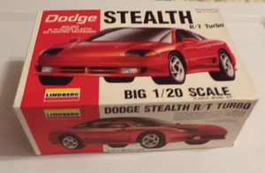 LOOK LINDBERG DODGE STEALTH R/T TURBO SCALE 1/20 MODEL KIT OPEN BOX - Bild 1 von 14