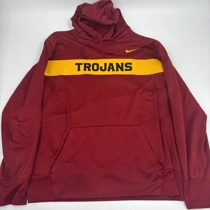 Nike Fußball USC TROJANS Hoodie Sweatshirt Team Issued Herren Größe XL - Bild 1 von 9