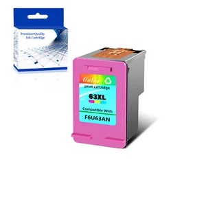 1PK Compatible for 63XL 63 XL Colour Ink for HP Deskjet 1110 1112 2130 2132 2133 - Picture 1 of 6