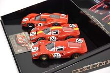 1967 Lemans Triple Pack, Ford Mkiv & Ferrari 330 P4 21 & 24