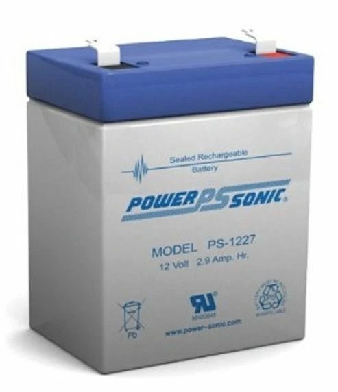 Batería de plomo sellada PowerSonic PS-1227 F1 12V 2.9AH terminal - UPS Foto 1 de 1