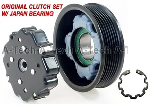 OEM DENSO NEW A/C Compressor Clutch pulley KIT for 7SEU17C VW TOUAREG AUDI Q7 - Picture 1 of 3