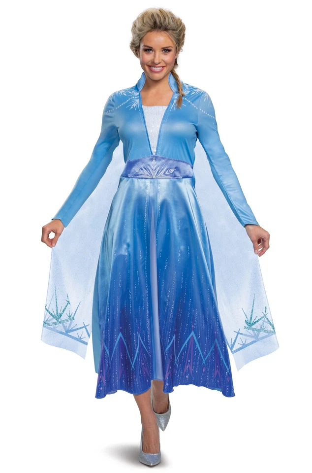 Brand New Frozen 2 Elsa Deluxe Adult Costume - Image 1 of 1