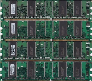1GB 4x256MB DDR-266 AVANT/NCR MEMORY RAM KIT PC-2100 AVM6432U51C5266K2-AP DDR1 - Picture 1 of 3