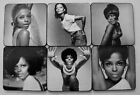 Untersetzer Diana Ross 1960er B/W Fotos 6 Stck. Fan Geschenk maßgeschneidert