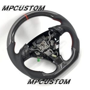 100% Real Carbon Fiber Steering Wheel fit For Honda 7th gen Accord 2003-07 Sport - Foto 1 di 7