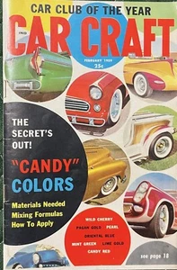 Car Craft Magazine 02/59 February 1959 Cars Customs Hot Rods - Picture 1 of 3