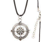 Compass Necklace Metal Decor Men Clavicle Trendy Necklaces Decorate