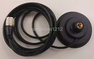 Workman PM3 CB / Ham Radio Antenna 3" Magnet Mount for 3/8x24 Threaded Antennas - Picture 1 of 7