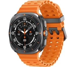 Samsung Galaxy Watch Ultra GPS +LTE(SIM) Titanium Grey & Orange 47mm New Sealed - Afbeelding 1 van 15
