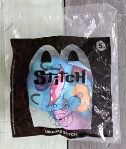 McDonald's Happy Meal toy Disney Stitch #5 Ukulele Stitch 2022 NIP - Picture 1 of 2