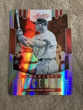 2020 Panini Absolute Baseball Legends Jimmie Foxx AL9 Mint /99