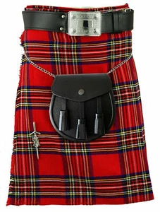 Juego de faldas escocesas de lana acrílica Royal Stewart Tartan 5 yardas 13 oz - Imagen 1 de 1