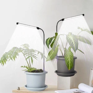 Grow Light 2 Pack, 6000K Full Spectrum Gooseneck Growing Lamp - Picture 1 of 12