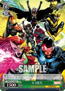 X-MEN MAR/S113-035 U Blanco Negro Marvel Vol 2 JP Card - Imagen 1 de 1