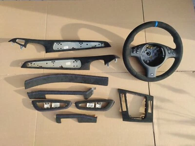 Комплект внутренней отделки кабриолета кабриолета BMW E46 M3 с рулевым колесом ALCANTARA ЗАМША - Изображение 1 из 4