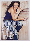 Missy Rayder Julien Sabaud Sisley Vtg Archive Jeans Lookbook Magazine Catalogue