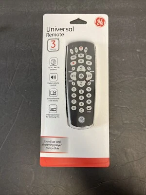 Universal Remote Control  Programmable Universal SEALED 5 3/4"- GE - Image 1 of 4