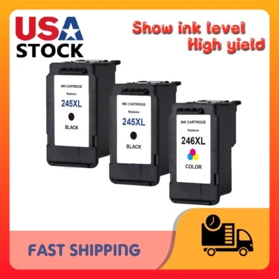 for Canon PG-245 XL CL-246 XL Ink Cartridge PIXMA MG2500 MG3022 MG3029 MG2520 - Image 1 of 4