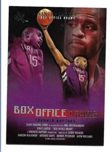 2001-02 EX Box Office Draws Vince Carter #BD15 Toronto Raptors - Picture 1 of 2